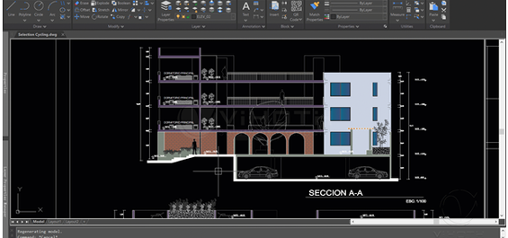 Sử dụng lệnh Selection Cycling để làm việc với các đối tượng xếp chồng lên nhau