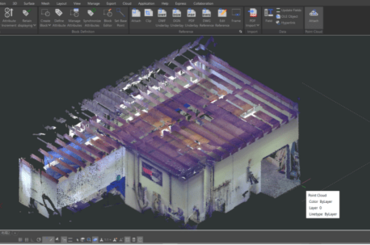 Point Cloud trong GstarCAD 2021
